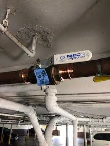 Copper pipe repair and valve work for Water Line Repair in Crosspointe